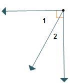 In which diagram do angles 1 and 2 form a linear pair?-example-2