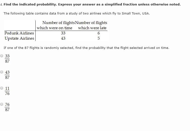 Is it a 33/87 b 43/87 c 11/76 d 76/87-example-1