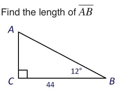 How do I find the length of AB Also can I get explained on how to do it!! ASAP Answers-example-1