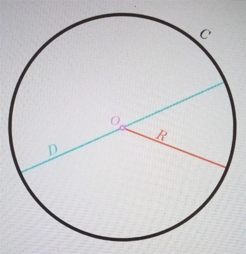 Need and answer ASAP please helppp 1. Name the line that represents the diameter 2. Name-example-1