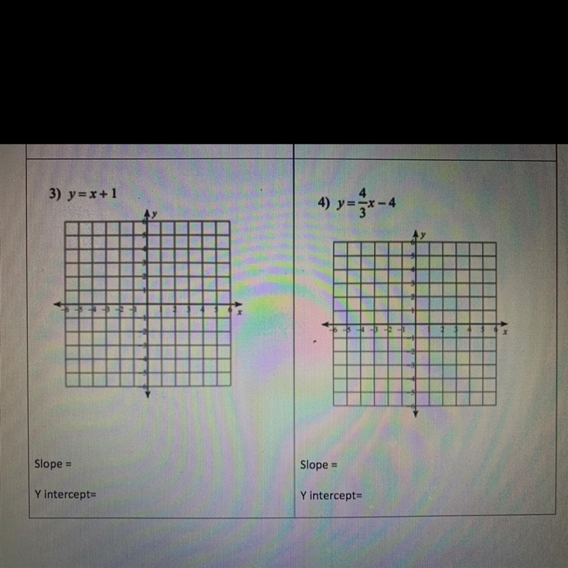 What's the slope and y-intercept? Help please!!-example-1