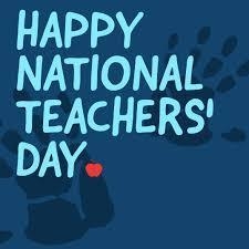 Happy world teachers day! Hope any teachers out there who are reading this have a-example-1