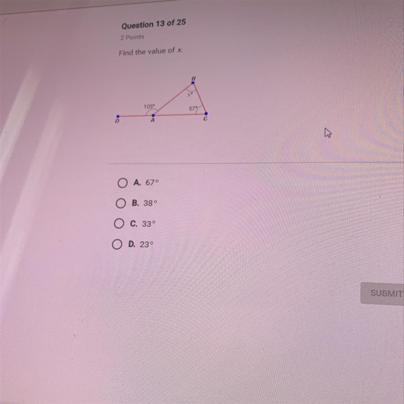 What is the value of x-example-1