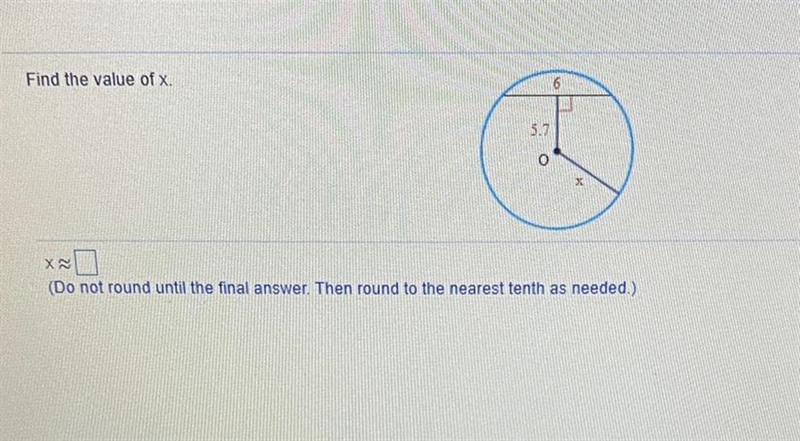 Find the value of x?-example-1