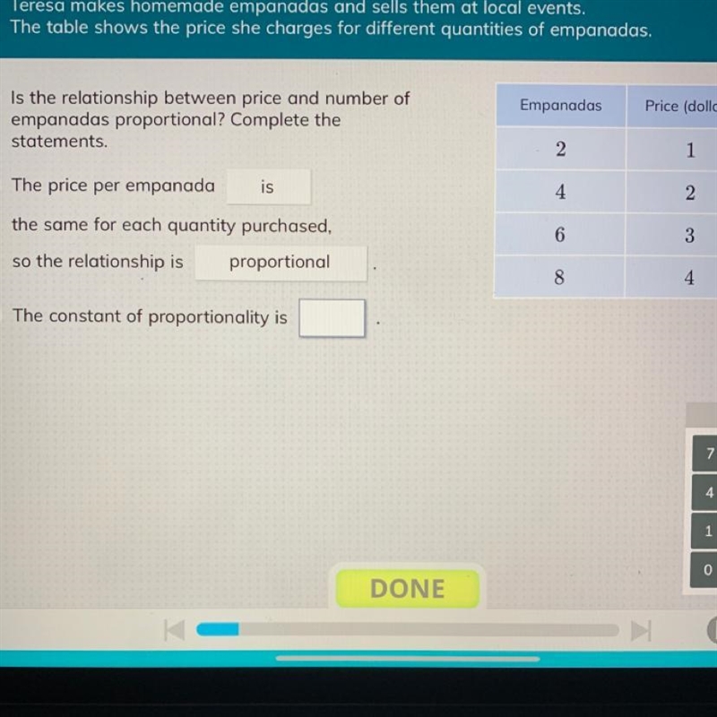 What is the constant proportionality-example-1