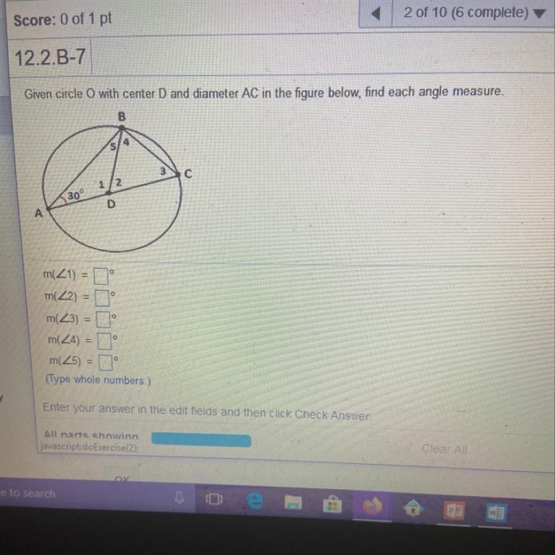 What are the angle measures?-example-1