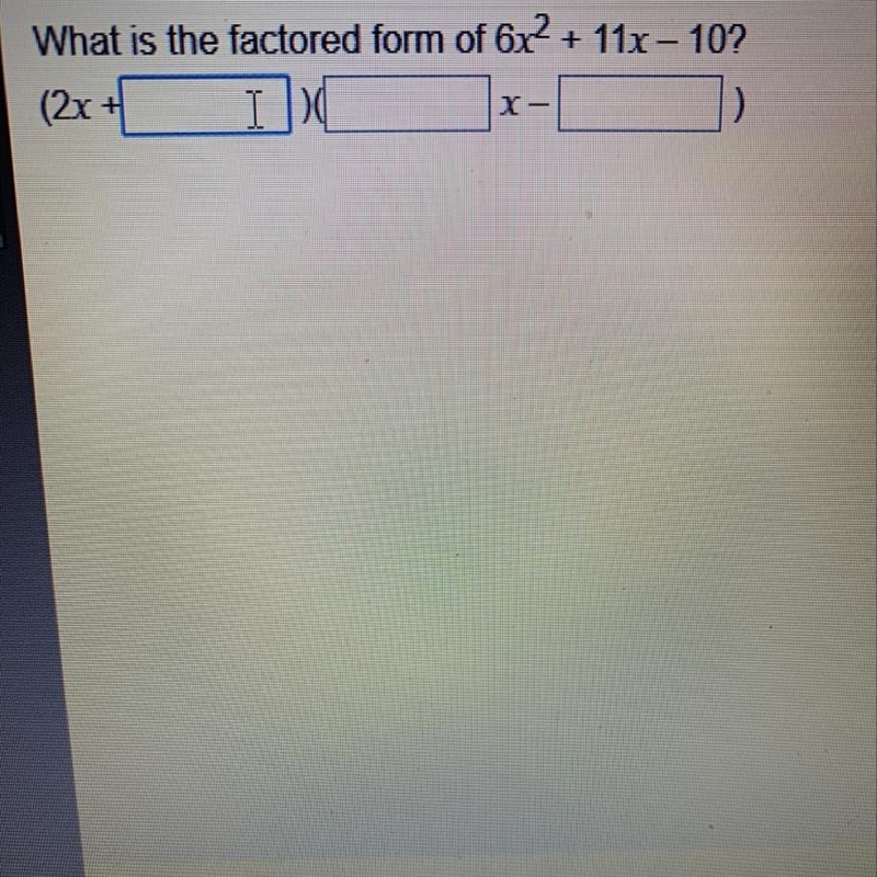 What is the factored form ?-example-1