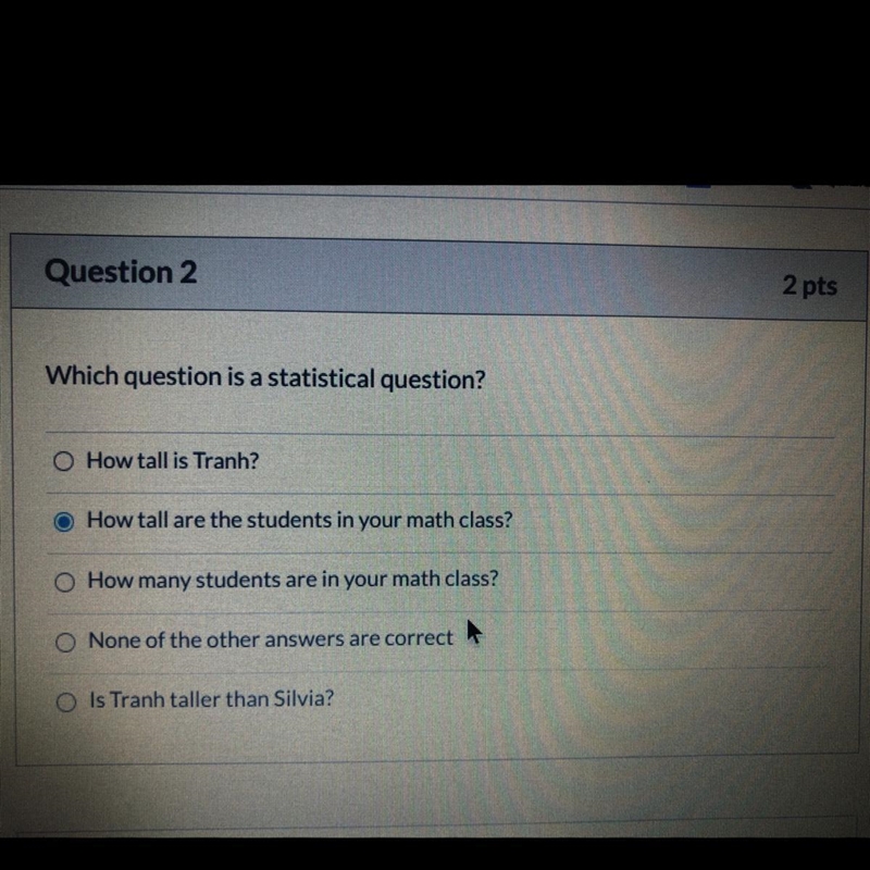 Is this the correct answer for a statistical question?-example-1