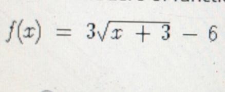 Select the correct answer. What is the zero of function f? A. x= 1 B. x= -3 C. x= 9 D-example-1