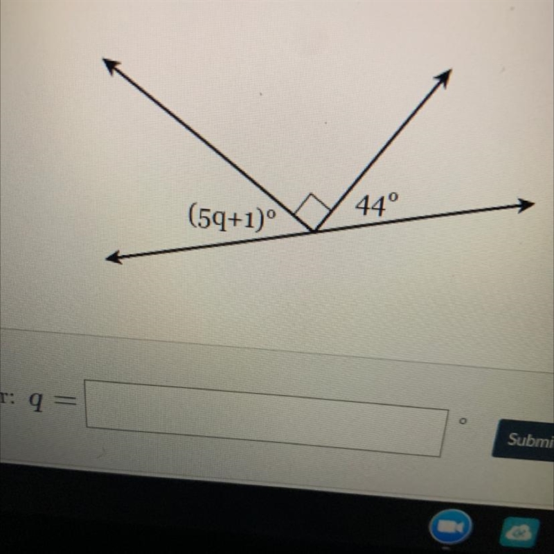 Solve for the value of Q-example-1