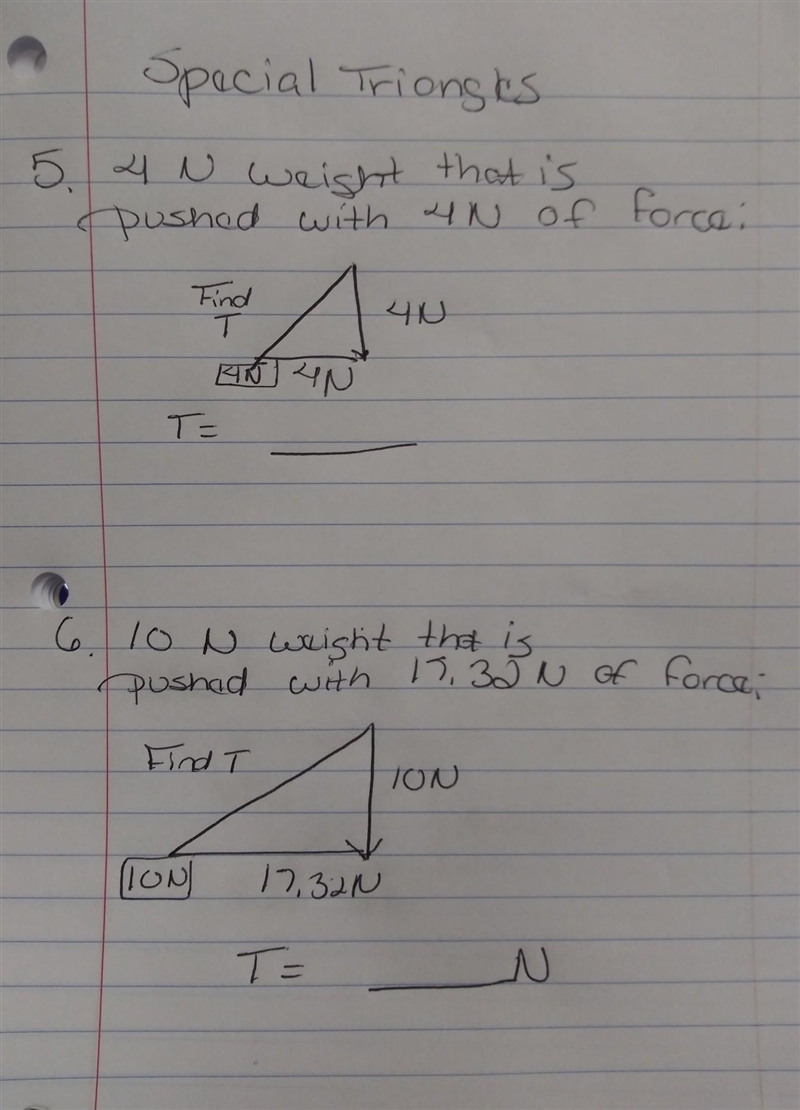 Special Triangles part 2: Please help me #5-6​-example-1