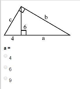 What is the answer to the following: (reference the photo for answer) a= Answer options-example-1