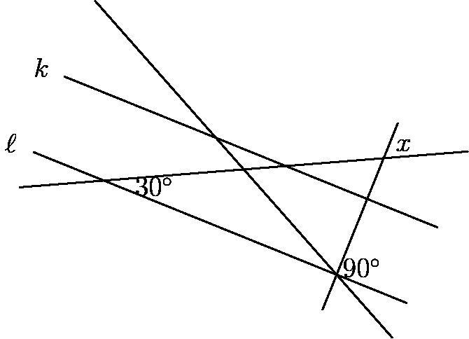 GEOMETRY PLEASE HELP AND THANK YOU VERY MUCH!!! In the diagram below, lines $k$ and-example-1