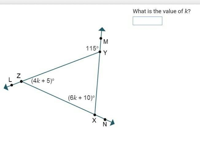 What is the value of k?​-example-1