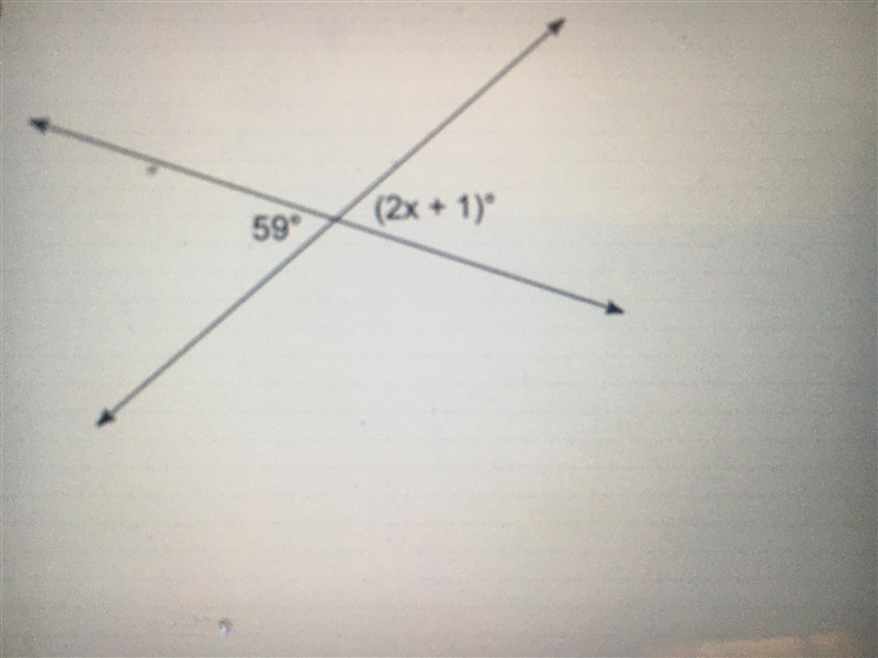 Find the value of x. I need to show my work*** THANK YOU-example-1