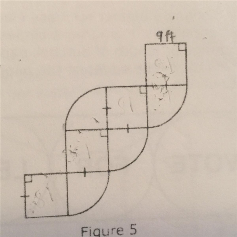 What is the area of this shape?-example-1