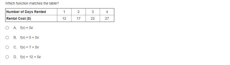 What function matches the table-example-1