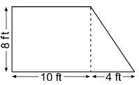 Mr. Chen is painting one wall of a room in his attic. He needs to detemine the area-example-1