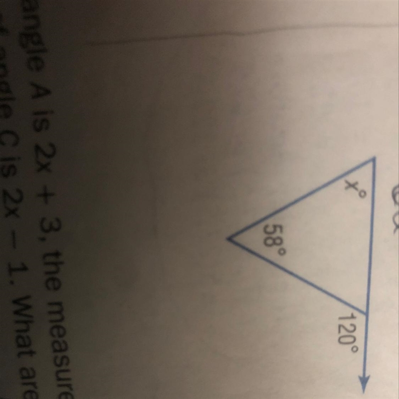 What’s the value of x in this problem?-example-1