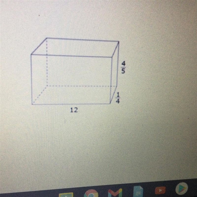 Find the volume of the figure shown. A. 4.2 cubic units B. 2.4 cubic units C. 3.6 cubic-example-1