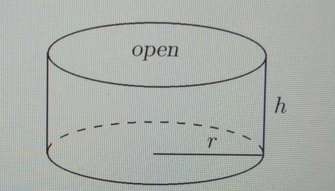 Please show step by step of working out the value of r for which is A is aminimum-example-1