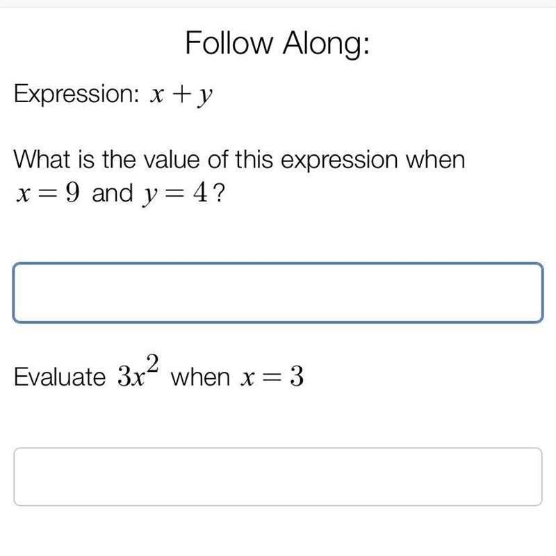 What is the value of the expression x = 9 and y = 4-example-1