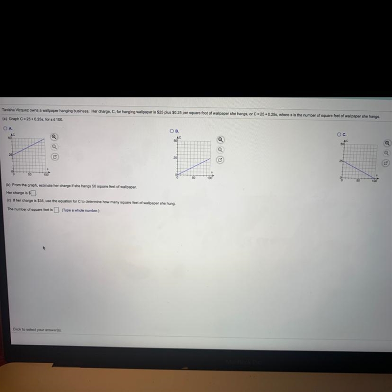 What is the answers help me please part A B C Giving extra points Correct answer-example-1