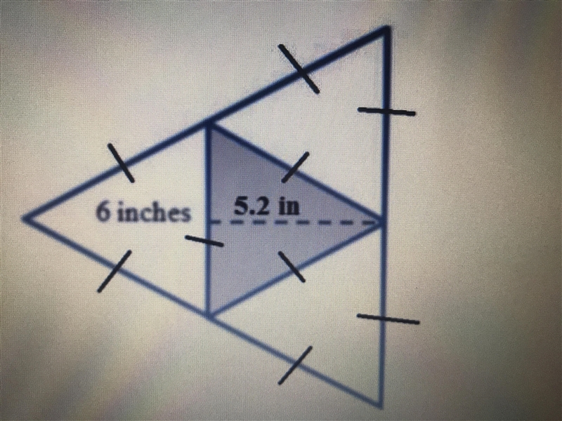 What is the lateral surface area of the triangle pyramid shown?-example-1