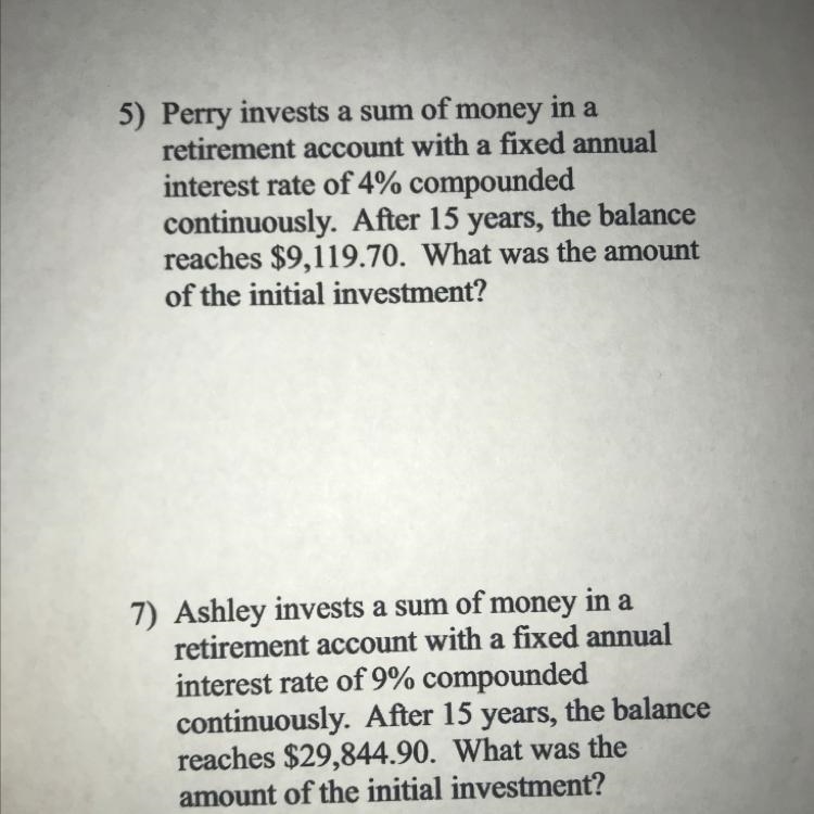 Continuous Compounding. 25 points, please help.-example-1