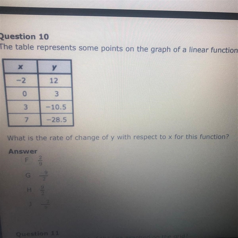 HURRY whats the rate of change-example-1