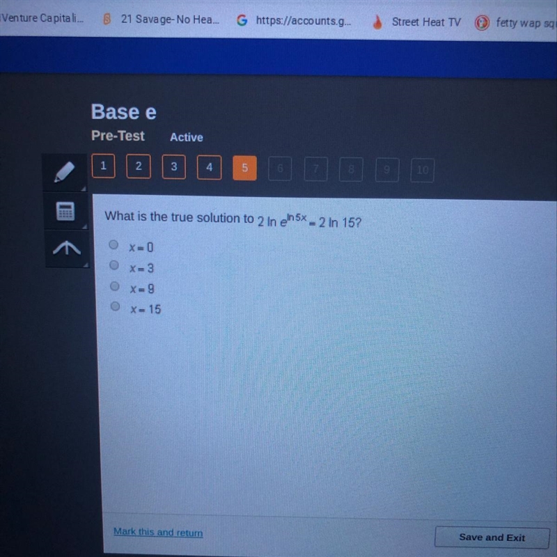 What is the true solution to 2 In e in=2in 15-example-1