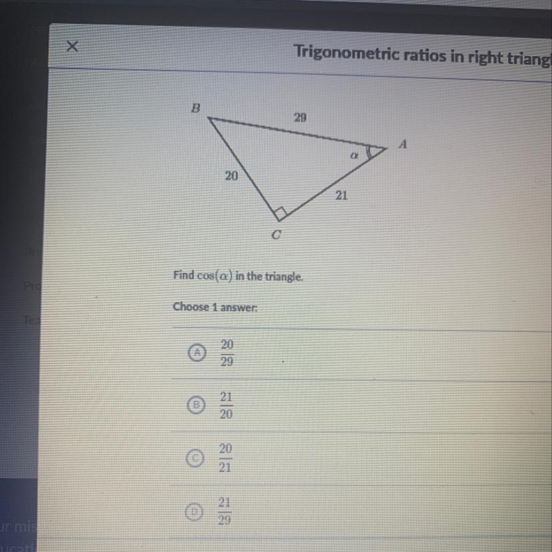 A. 20/29 B. 21/20 C. 20/21 D. 21/29-example-1