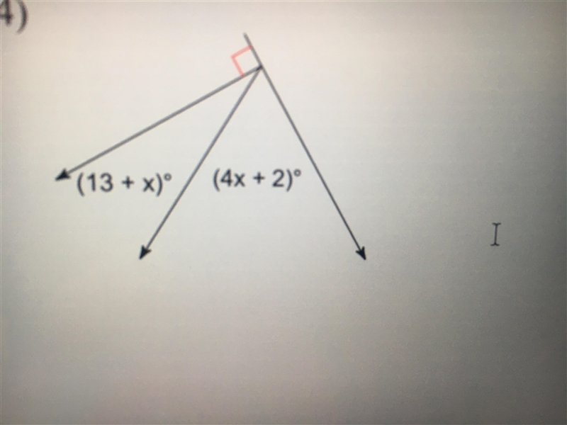 Find the value of x. I Need to show the equations please, and show my work-example-1