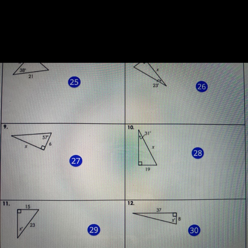 Trigonometry review just 27 & 28 urgent-example-1