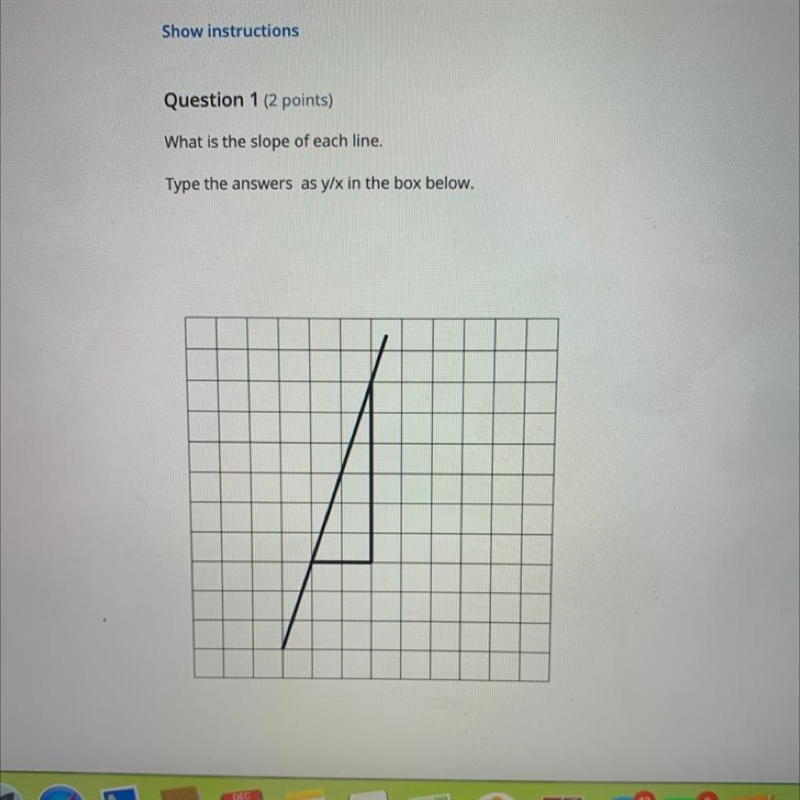 What is the slope of each line.-example-1