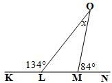 FInd the value of x if L, M belongs to line KM-example-1