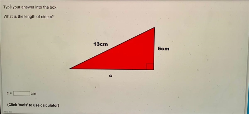 What is the length of side c?-example-1