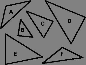 Look at the diagram. Which two shapes are congruent?-example-1