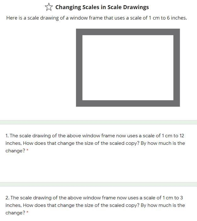 Changing Scales in Scale Drawings- (question in picture attachment)-example-1