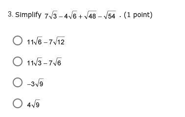 Simplify square root-example-1