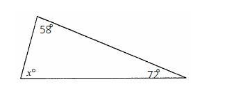 Find the unknown angle measure-example-1