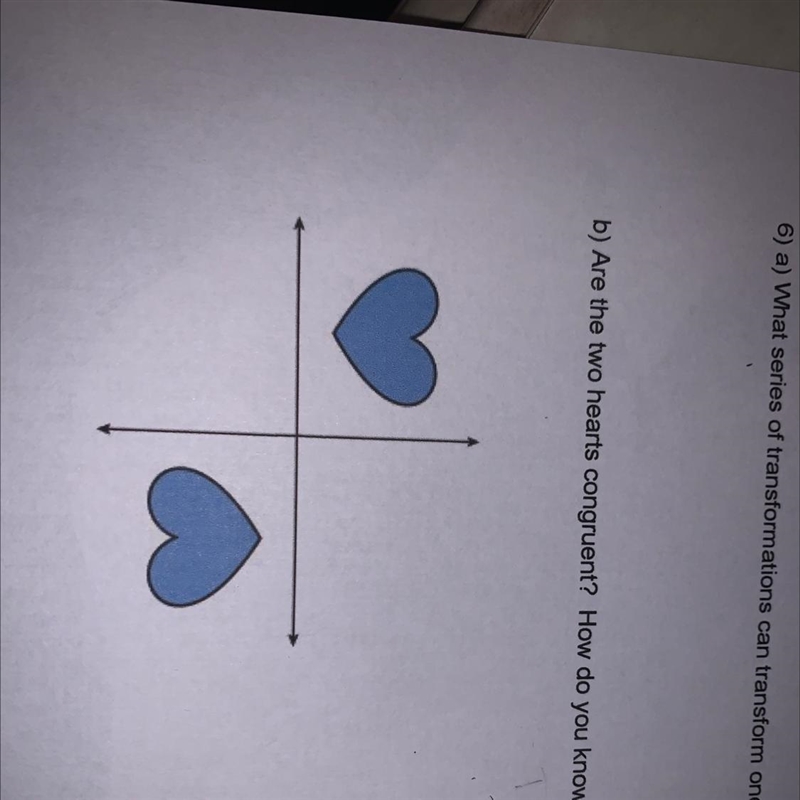 Are the two hearts congruent? How do you know?-example-1