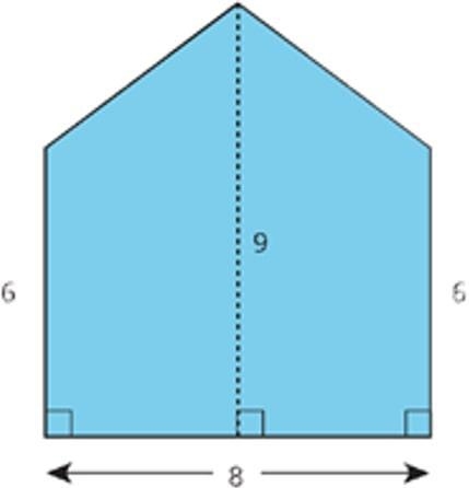 1. What is the area of the wall? 84 sq. ft. 78 sq. ft. 60 sq. ft. 27 sq. ft. 2. Wallpaper-example-1