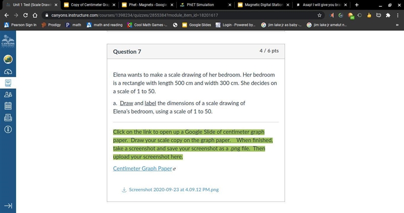 ASAP!!! Tell me the lengh and width and i will give you branilest!-example-1