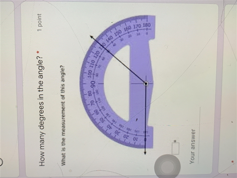 How many degrees in the angle-example-1