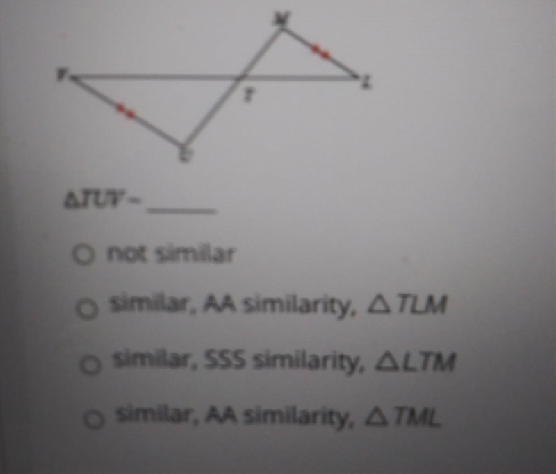 state if the triangles in each pair are similar. If so State how you know they are-example-1