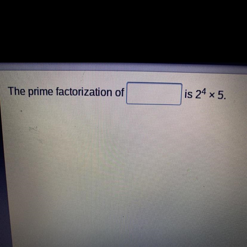 The prime factorization of ___-example-1