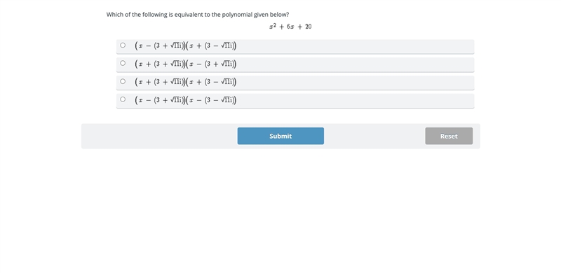 Which of the following is equivalent to the polynomial given below?-example-1