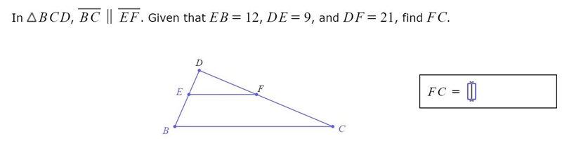 Math 2, Trigonometry and Triangles on ALEKS See photo below-example-1