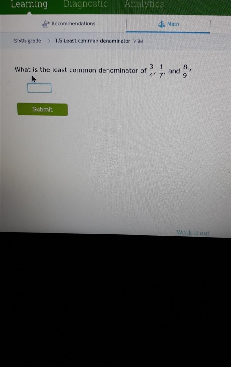 What is the least common denominator ​-example-1